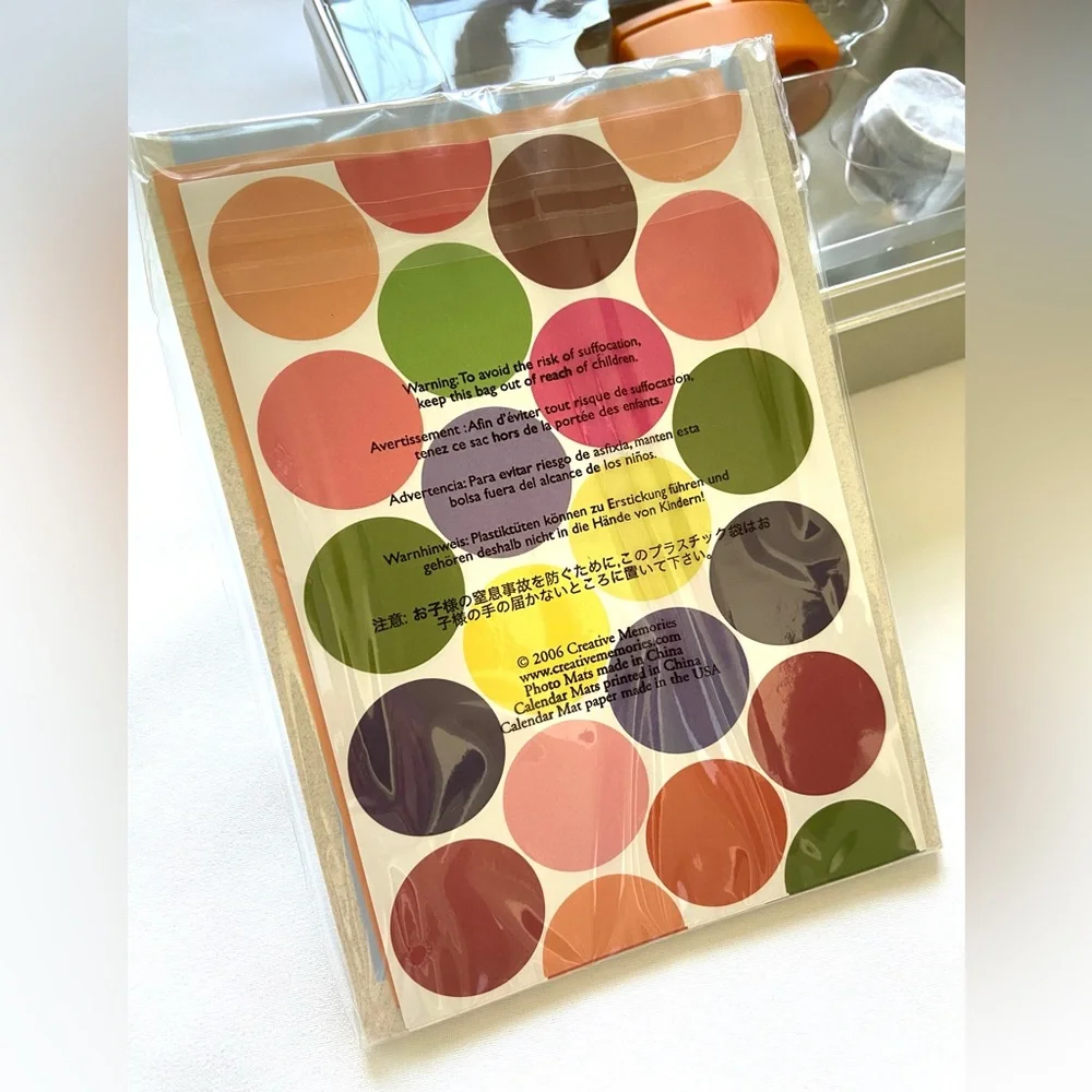 NIP Creative Memories Mini Moments Kit in Reusable Decorative Tin